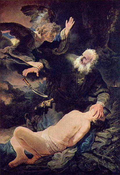 Rembrandt Peale The sacrifice of Abraham